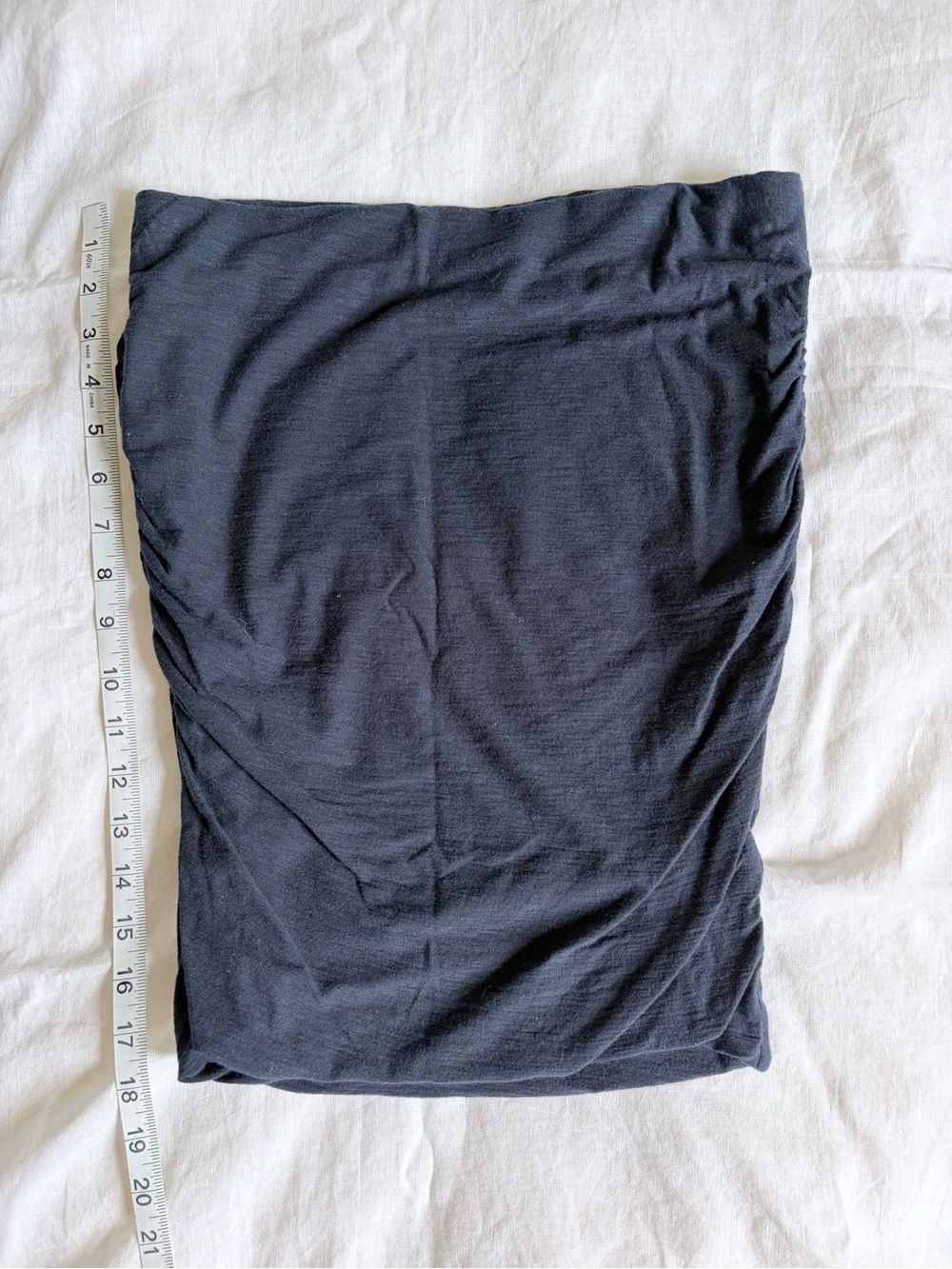 James Perse Sz 0 Navy Blue Mini Skirt